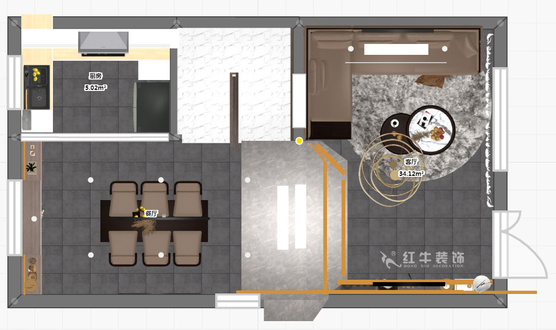 劉小勇｜逸品湯山一期14-105-150㎡-現代風(fēng)格｜4室2廳2衛｜新房裝修｜定制家￥200000｜全包22