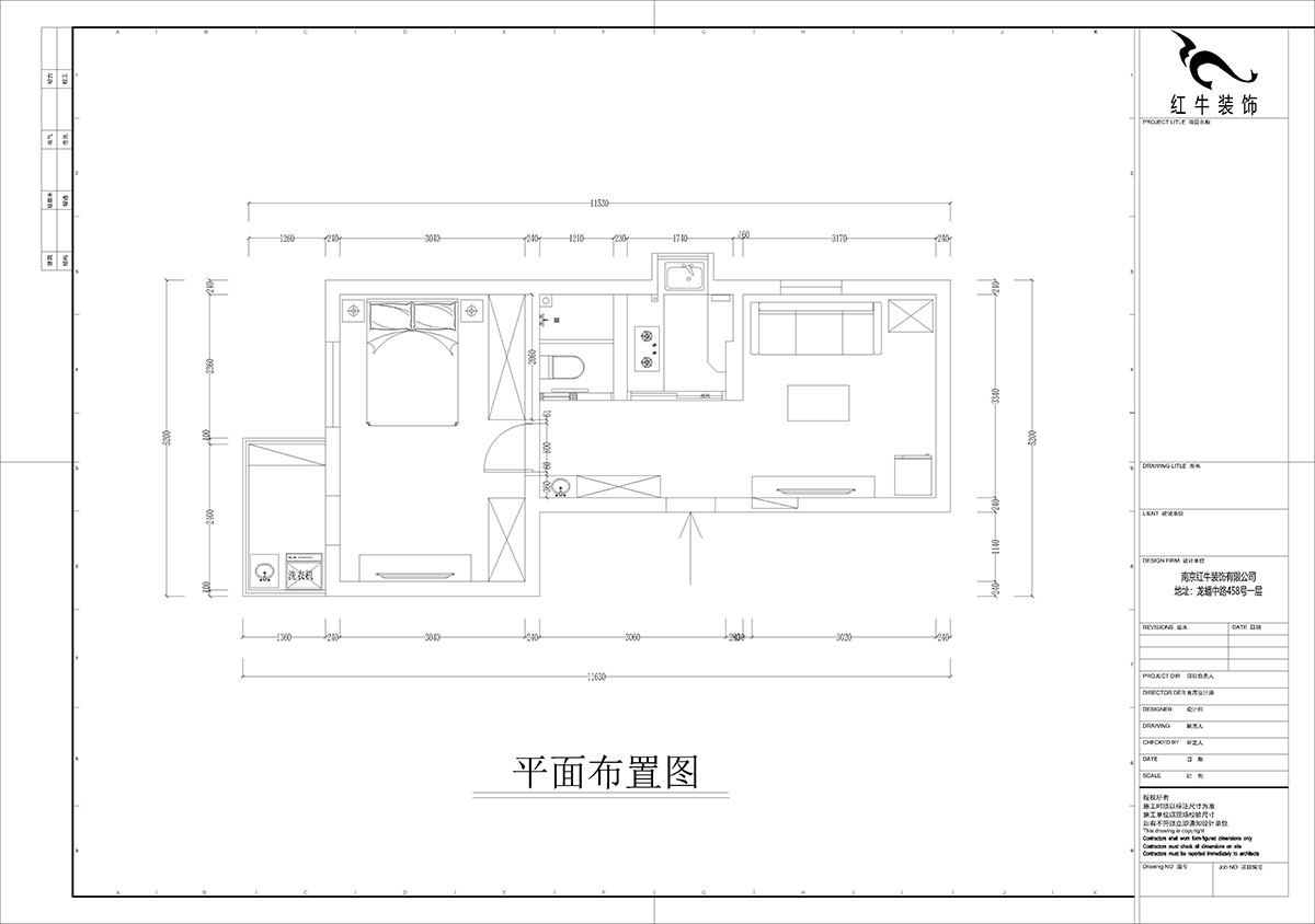 孟憲濤｜大光路菜市口1號2-2-205-50㎡-簡(jiǎn)約風(fēng)格｜1室1廳1衛｜老房裝修｜定制家｜全包9萬(wàn)｜00_02平面布置圖