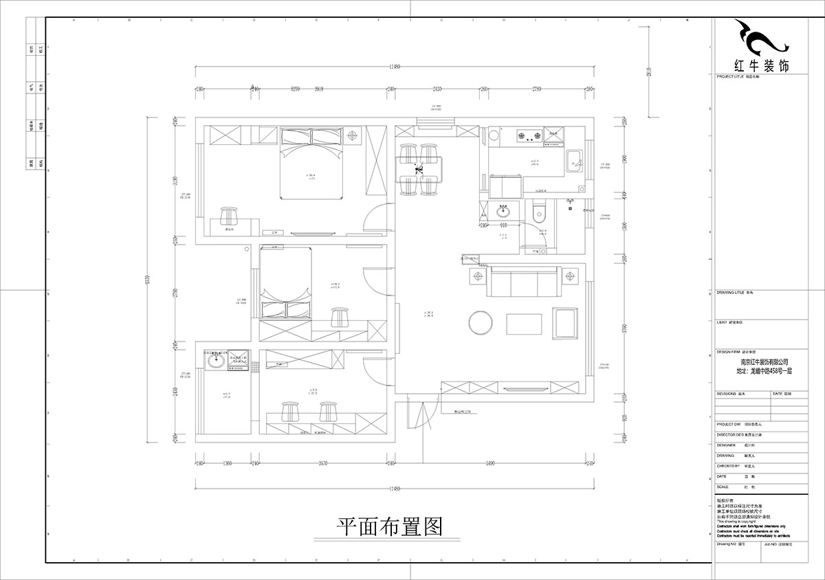 孟憲濤｜石門(mén)坎110號1-404-100㎡-現代簡(jiǎn)約風(fēng)格｜3室1廳1衛｜老房裝修｜定制家｜全包14萬(wàn)｜00_02平面布置圖