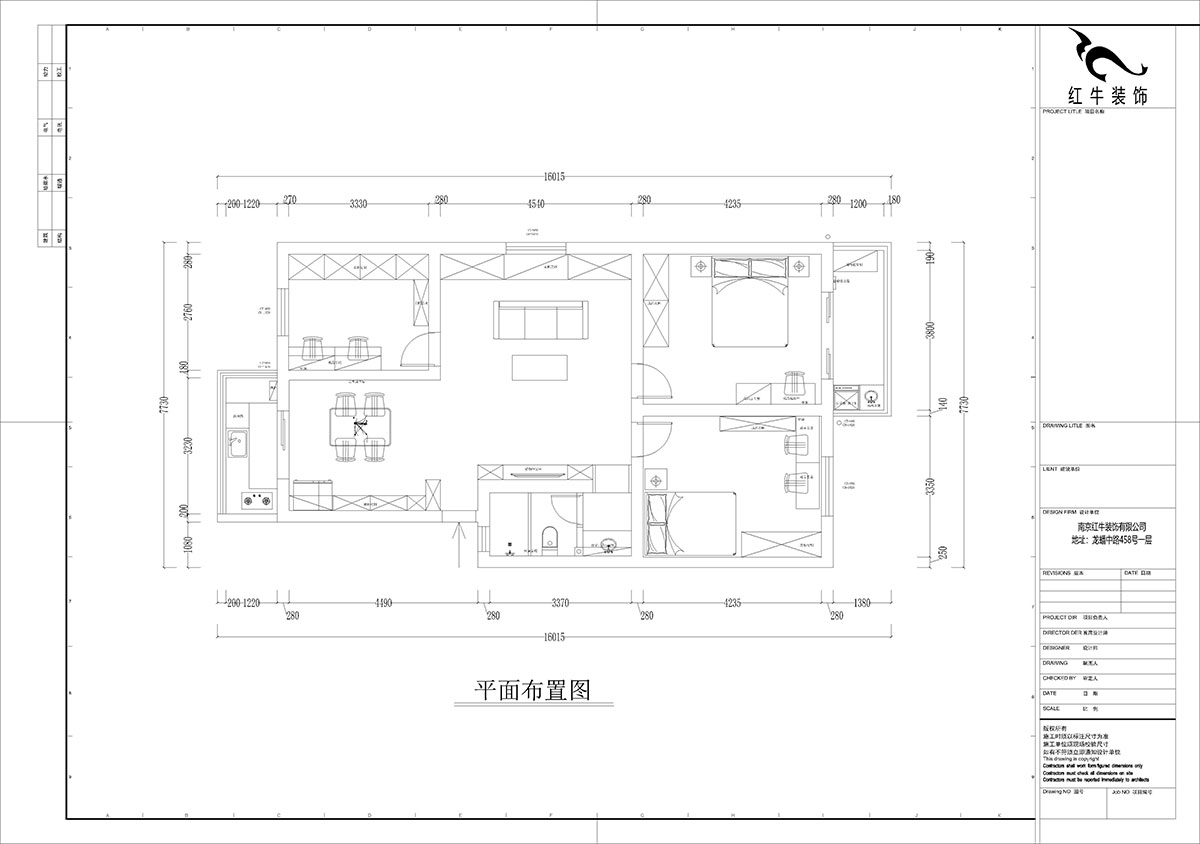 孟憲濤｜牡丹里17-601-108㎡-現代簡(jiǎn)約風(fēng)格｜3室2廳2衛｜老房裝修｜定制家｜全包14萬(wàn)｜00_02平面布置圖